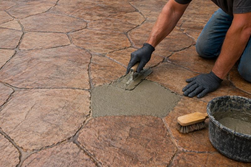 Decorative Concrete Repair in Roseville, CA